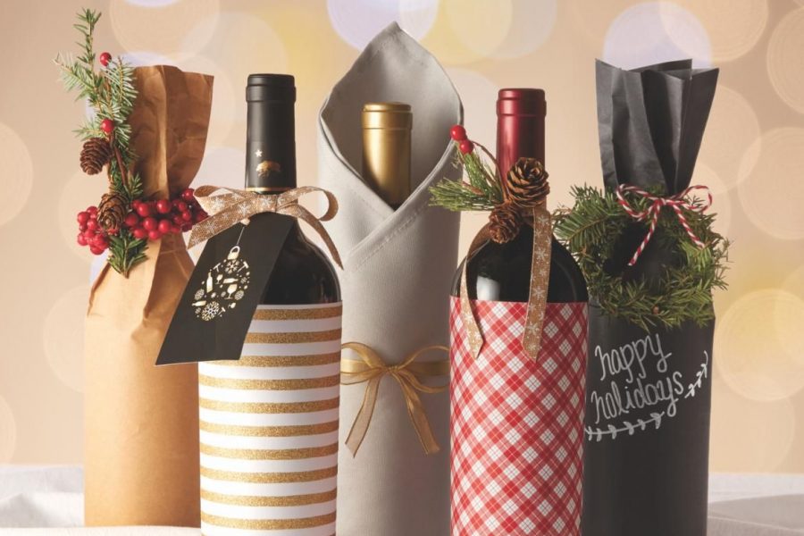 How to Gift Wrap a Wine Bottle