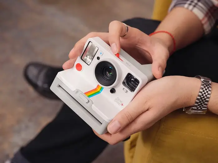 An Instant Camera She Can Also Use with Bluetooth
