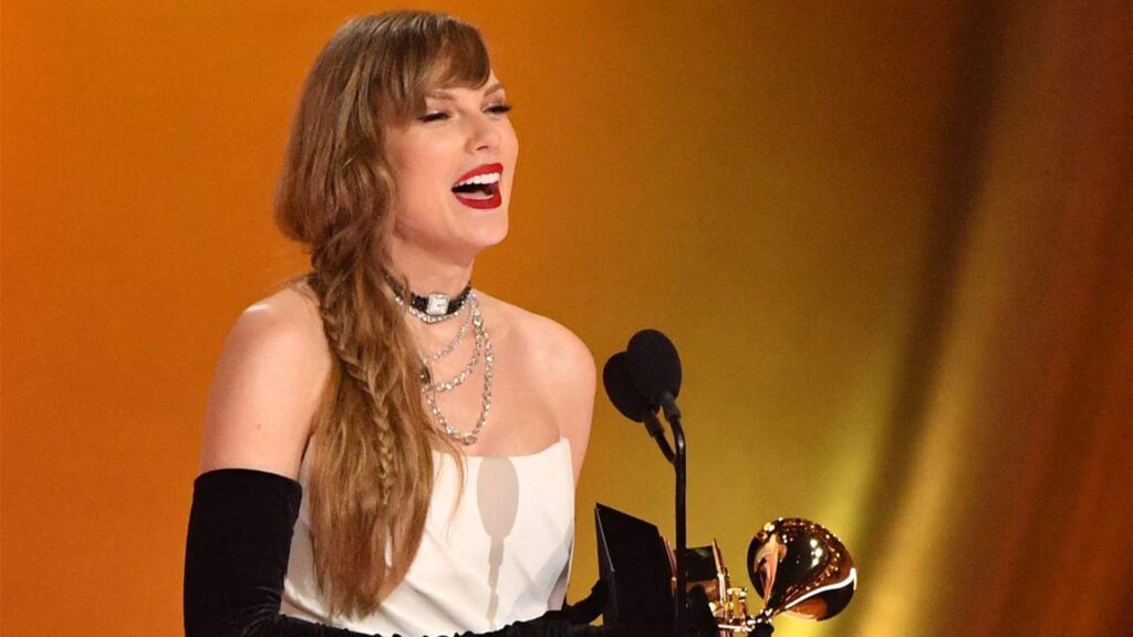 Grammys 2024: Taylor Swift makes history with her fourth best album award